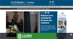 Desktop Screenshot of elcivismo.com.ar